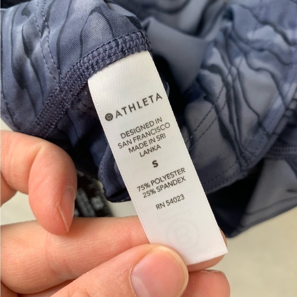 Athleta Ultimate Stash Pocket 7/8 Tight Leggings Athletic Pants Size Small - Picture 8 of 9